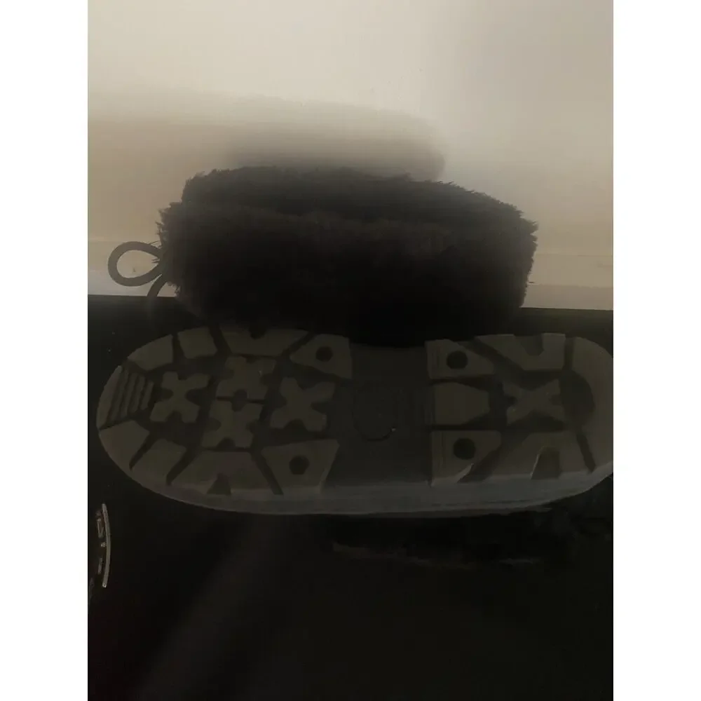 Seven 7 Dials Women's Mid-Calf Faux Fur Winter Boots Black Size 9 Snow boots
